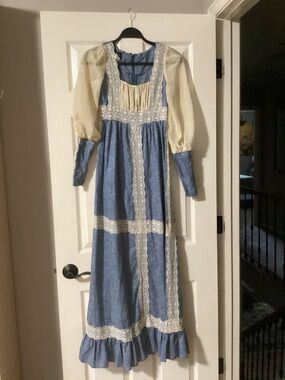 Vintage 60s / 70s Jessica McClintock Gunne Sax Dress